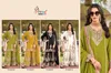 K 5202 D To G By Shree Fabs Chinon Pakistani Readymade Suits Wholesale Online